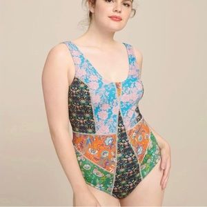 Cynthia Rowley Kalleigh Floral One Piece